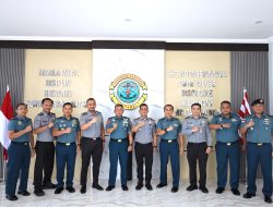 Pererat Silaturahmi, Komandan Lantamal I Terima Kunjungan Kepala Kantor Wilayah Imigrasi Belawan