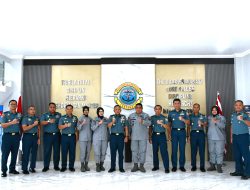 Tingkatkan Sinergitas Antar Instansi, Danlantamal I Terima Kunjungan Kerja Dirlitbang Bakamla RI