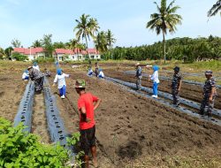 Posal Pangandaran Lanal Bandung Tunjukkan Komitmen Dalam Mendukung Program Ketahanan Pangan Nasional