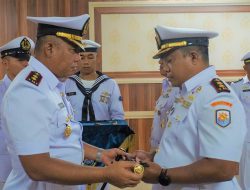 Dansatrol Lantamal I Pimpin Upacara Serah Terima Jabatan Komandan KRI Tuna-876