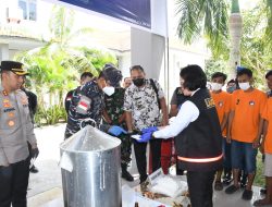 4,5 Kilogram Sabu Dimusnahkan di Lanal TBA, Bukti Kuat Sinergitas Aparat Negara
