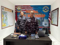 Dukung Program Pemberantasan Narkoba, Danlanal Dabo Singkep Ikuti Acara Pemusnahan Barang Bukti 2 Ton Sabu