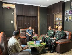 Wujud Sinergitas, Danlanal Dabo Singkep Kunjungan Kerja ke Kajari Kabupaten Lingga