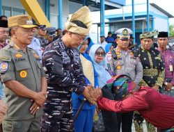 Merajut Asa Perkuat Sinergitas, Kunker Danlanal Dumai Disambut Hangat Bupati Negeri Fajar Kabupaten Kepulauan Meranti