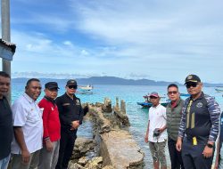 Danlanal Simeulue Bersama Forkopimda Monitoring Ekspedisi Rupiah Berdaulat 2025 di Pulau Siumat