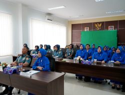 Tingkatkan Profesionalisme, Danlanal Bersama Prajurit Kowal Lanal Dumai Ikuti Pembekalan Pangkoarmada RI