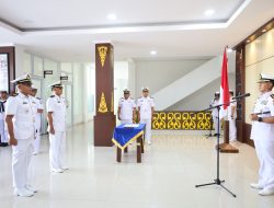 Semangat Baru, Estafet Kepemimpinan Pos TNI Angkatan Laut Tanjung Datuk Resmi Dijabat Kapten Laut (T) M. Surya Kusumah