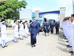 Danlantamal I Bersama Ketua Korcab I DJA I Sambut Kedatangan Ketua Umum Jalasenastri