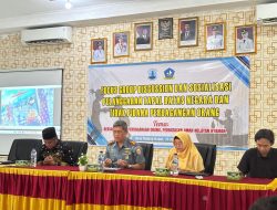 Danlanal Bintan Sebagai Narasumber Acara Focus Grup Discussion Tindak Pidana Perdagangan Orang