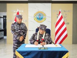 Lantamal I Sambut Kunjungan Kerja Pangkoarmada I dan Ketua Daerah Jalasenastri Armada I