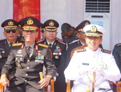 Perkuat Kolaborasi Antar Matra, Wadan Lantamal I Hadiri Upacara dan Syukuran Hari Bhayangkara Ke-79 di Mapolda Sumatera Utara