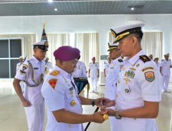 Komandan Lantamal I Pimpin Upacara Serah Terima Jabatan Komandan Lanal Simeulue