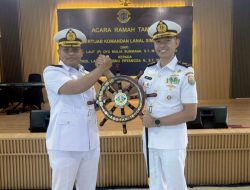 Kemudi Kepemimpinan Berganti, Danlanal Simeulue Laksanakan Sertijab di Mako Lantamal I Belawan