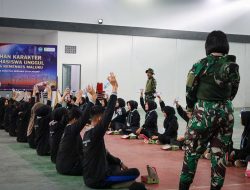 Lantamal IX Ambon Gelar Pelatihan Karakter Bagi Mahasiswa Unggul Poltekkes Kemenkes Maluku Tahun 2025