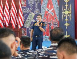 Lantamal IX Laksanakan Penataran dan Pembekalan Materi Kepada Pelaku Latihan SAR TA. 2025