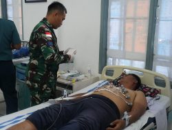 Gelar Uji Pemeriksaan Kesehatan, Lanal Dumai Laksanakan Deteksi Dini Kondisi Kesehatan Prajurit
