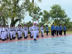 Komandan Lanal Dabo Singkep Beri Penghormatan Terakhir Untuk Prajurit Terbaik Benteng Laot Perkase