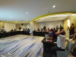 Lanal Bintan Ikuti Kegiatan Rakor Shio To Ship (STS) Labuh Jangkar Kawasan Tanjung Berakit