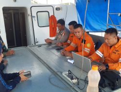 Bertindak Cepat, Pos TNI AL Medan Labuhan Bantu Proses Pencarian Nelayan Tenggelam Di Perairan Belawan
