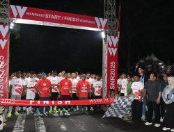 Komandan Lanal Sabang Beserta Anggota Turut Serta Memeriahkan Night Run 2025