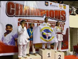 Torehkan Prestasi Membanggakan, Atlet-Atlet Karate Inkai Binaan Lanal Batuporon Berhasil Sabet Emas Pada Kejuaraan Piala Kemendagri Tahun 2025