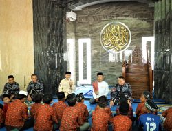 Komandan Kodaeral I Gelar Doa Bersama dan Santunan Anak Yatim Piatu, Duafa dan Santri
