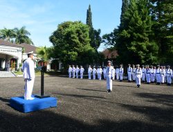 Pangkalan TNI Angkatan Laut Bandung Laksanakan Upacara Peringatan Hari Jadi TNI AL Ke-80 Tahun 2025
