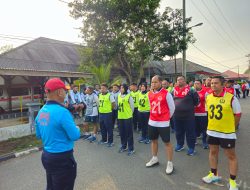 Prajurit Lanal Bintan Laksanakan Tes Kesamptaan Jasmani Periodik II Tahun 2025