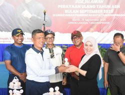 Danlanal Bintan Hadiri Acara Olahraga Bersama dan Ulang Tahun ASN Tahun 2025