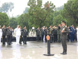 Sambut HUT Ke-80 TNI, Kodaeral I Laksanakan Ziarah Nasional di TMP Bukit Barisan