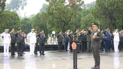 Sambut HUT Ke-80 TNI, Kodaeral I Laksanakan Ziarah Nasional di TMP Bukit Barisan