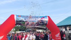 Posal Manna Lanal Bengkulu Ikuti Jalan Santai Dalam Rangka Memperingati HUT Ke-80 TNI Tahun 2025