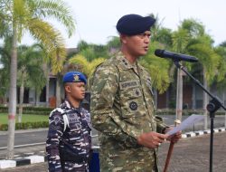 Semangat Kebangsaan, Lanal Bengkulu Gelar Upacara Bendera 17 an