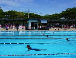 Songsong HUT Yayasan Hang Tuah Ke-79, Cabang Ambon YHT Gelar Lomba Renang Antar Siswa SD Hang Tuah