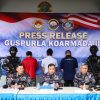Guspurla Koarmada III Gelar Press Release Kapal Ikan Bermuatan BBM Ilegal