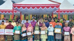 Danlanal Dabo Singkep Hadiri Upacara Hari Jadi Kabupaten Lingga Ke-22 Tahun 2025