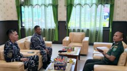 Danlanal Simeulue Laksanakan Kunker Ke Posal Singkil Serta Jalin Silaturahmi Dengan Forkopimda Aceh Singkil