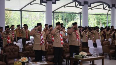 Teguhkan Komitmen Cetak Generasi Muda Bahari Yang Unggul, Komandan Lanal Dumai Lantik Majelis Pembimbing dan Pimpinan Satuan Karya Bahari Kabupaten Siak