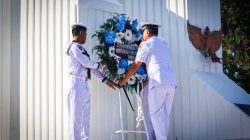 Dankodaeral IX Pimpin Upacara Ziarah dan Tabur Bunga Dalam Rangka HUT Armada RI Tahun 2025