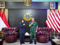 Perkuat Keamanan Maritim, Dankodaeral IX Terima Audiensi Kakanwil Direktorat Jenderal Bea dan Cukai Maluku