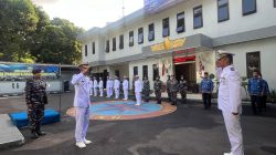 Pangkalan TNI AL Bandung Laksanakan Upacara Peringatan Hari Bela Negara Ke-77 Tahun 2025