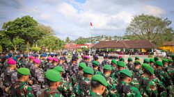 Komitmen Jaga Stabilitas Kamtibmas Nataru di Maluku, Dankodaeral IX Hadiri Apel Gelar Pasukan Operasi Lilin Salawaku 2025