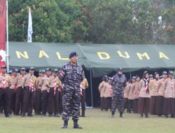 Penutupan Persami KKRI 2026, Komandan Lanal Dumai Tegaskan Peran TNI AL Dalam Pembinaan Generasi Muda Indonesia Yang Tangguh dan Berkarakter